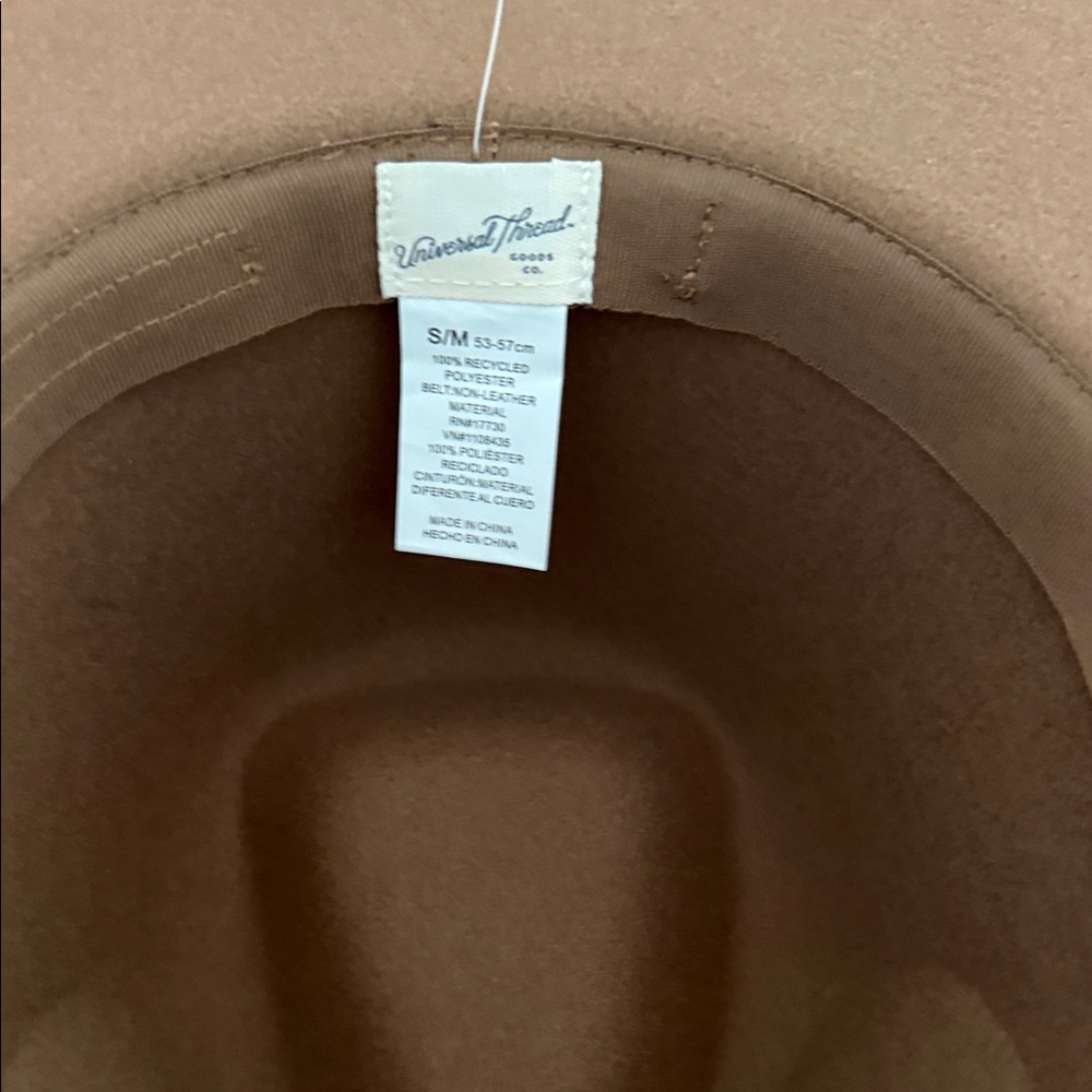 Universal Thread Brown and Cream Women's Hats - Picture 5 of 6